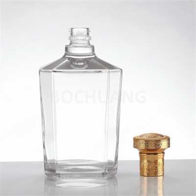 750ml de botelhas de vidre d'alcoòl e de licor